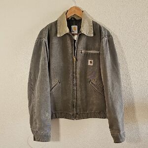 Carhartt Gray Bomber Jacket